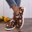 Women's Pumpkin Printed Canvas Shoes, Casual Halloween Slip On Flats, Lightweight Low Top Sneakers