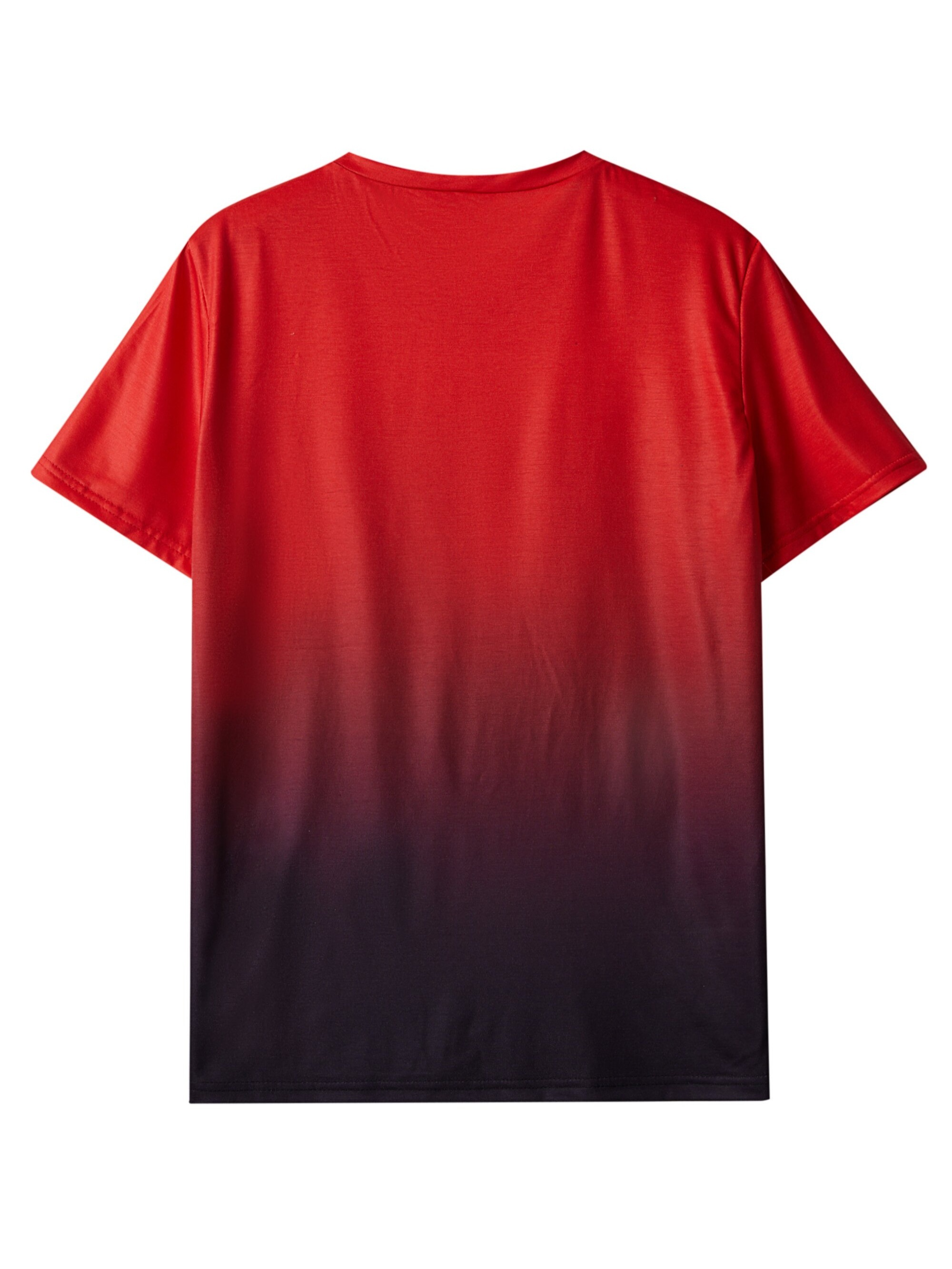 daily mens gradient v neck short sleeve sports t shirt summer outdoor gift for men details 1